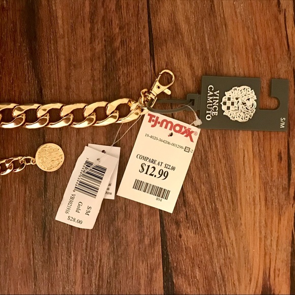 Vince Camuto! Gold chain belt! Size S/M - Picture 4 of 4